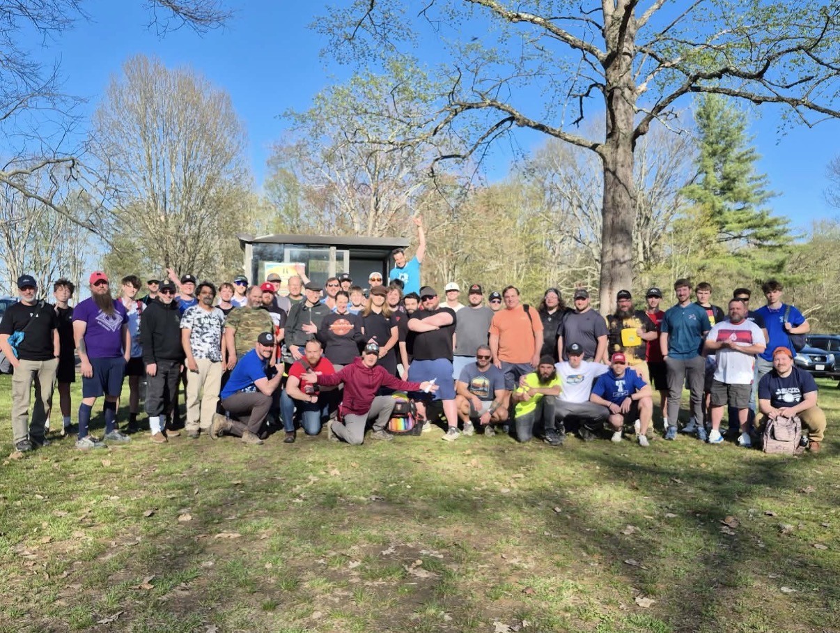 Players gather at Gargoyle Park ahead of Wednesday Night League play